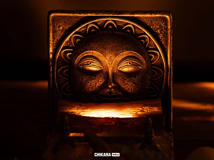 CHIKARA Studio - Howl's Moving Castle Calcifer with LED Statue(GK)