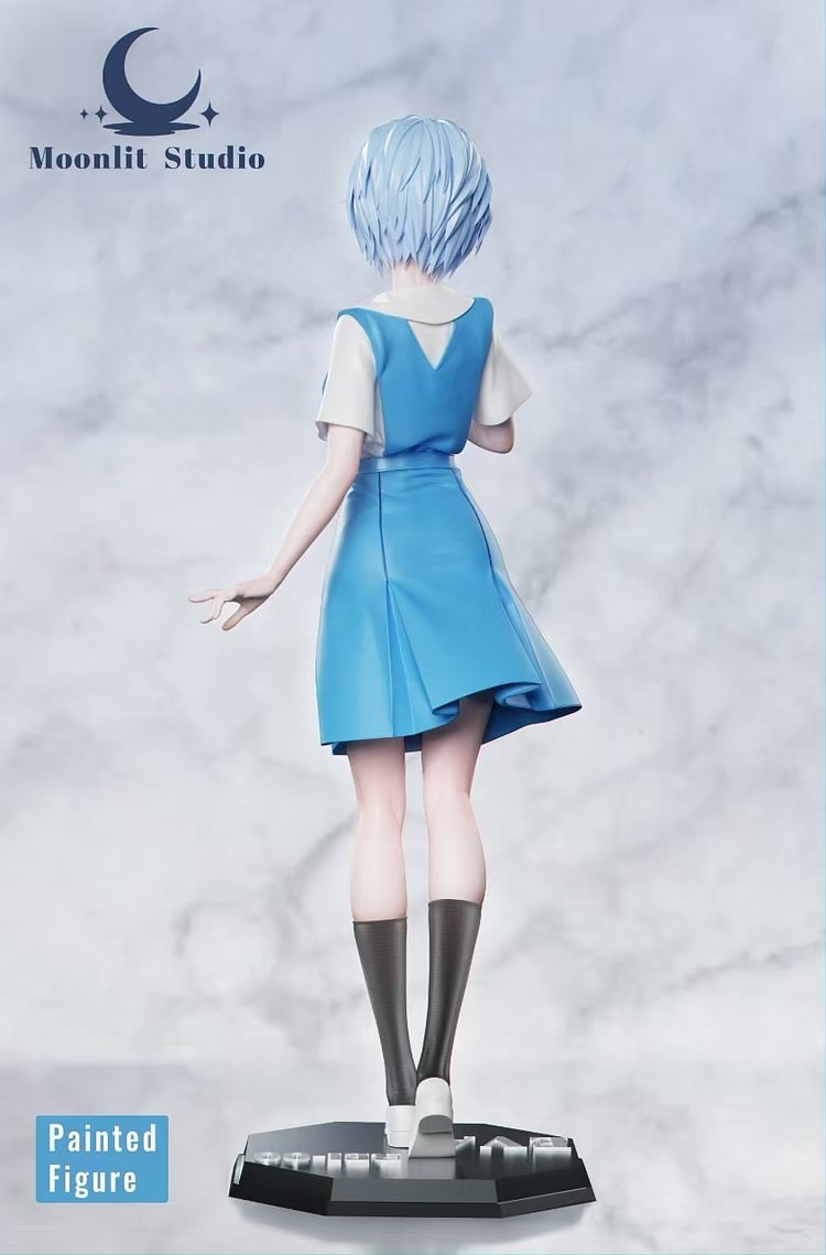 Moonlit Studio - Ayanami Rei school uniform 1/6 Statue(GK)-Statue Master