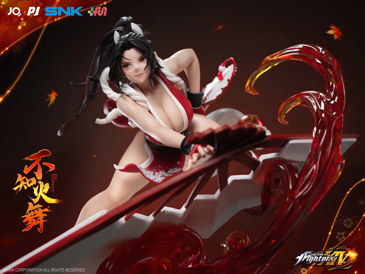 JQ Collectibles X PJ Studio - The King of Fighters XIV Mai Shiranui  Figure Licensed
