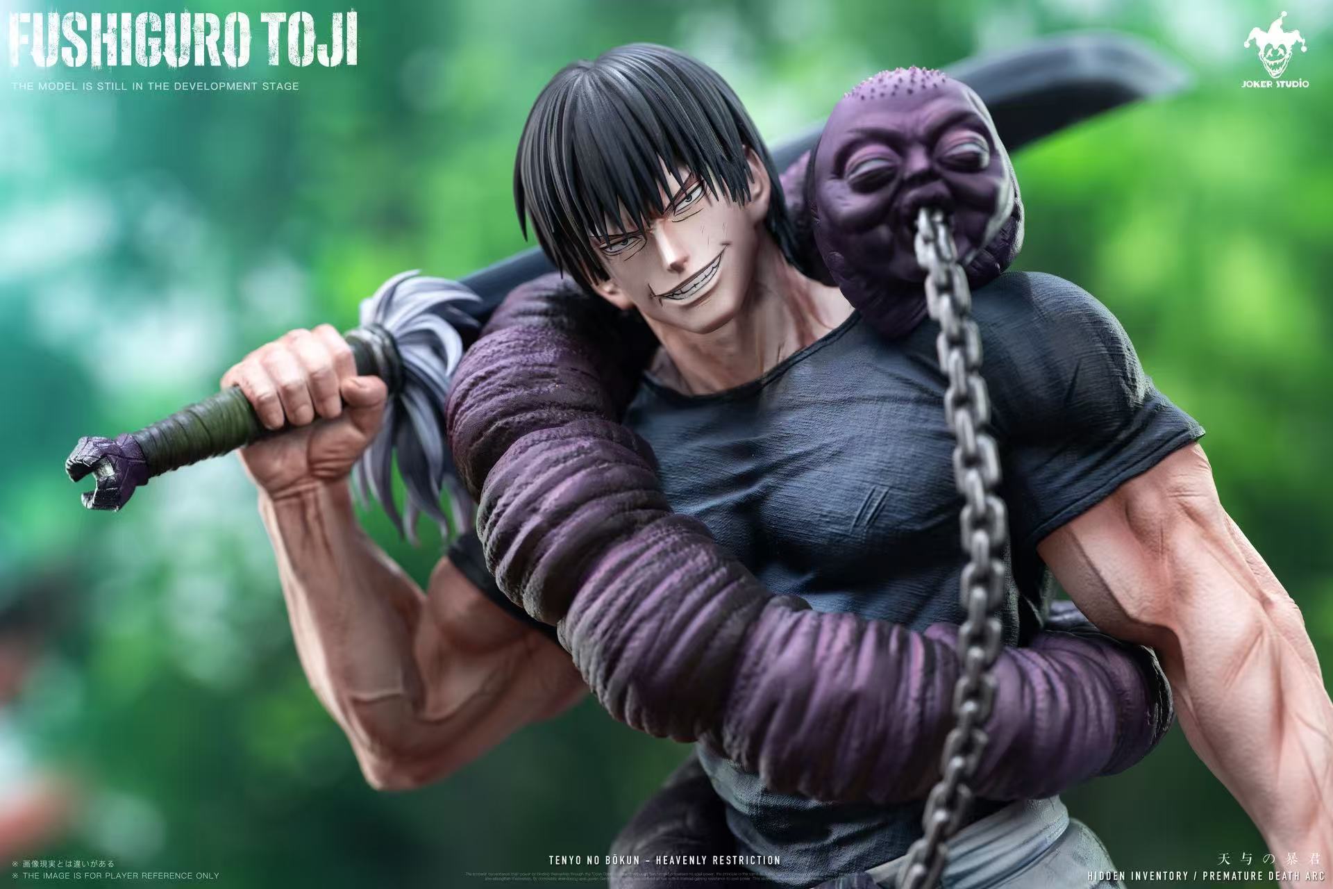 Joker Studio Toji Fushiguro Jujutsu Kaisen Statue