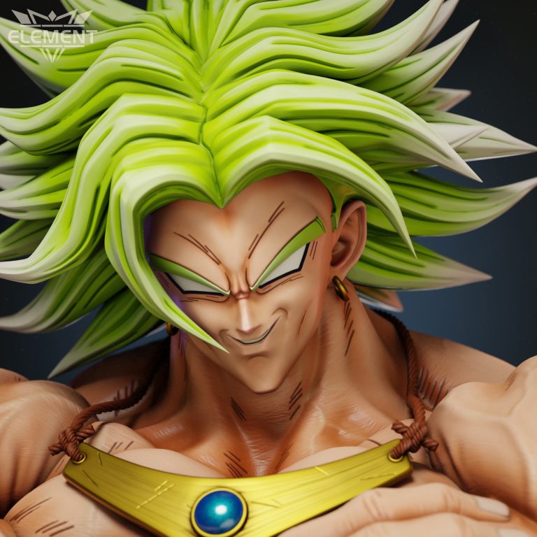 ELEMENT Studio - Dragon Ball Hold chest Broly 1/4 Statue(GK)