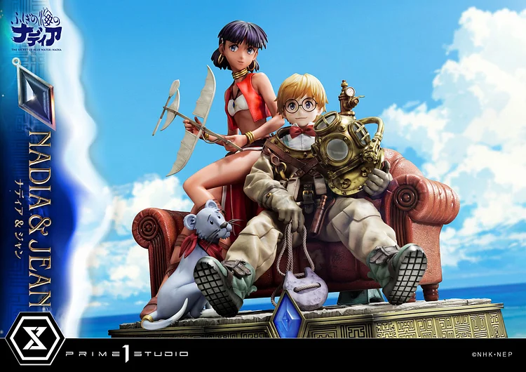 Prime 1 Studio - THE SECRET OF BLUE WATER - NADIA NADIA & JEAN Statue(GK)