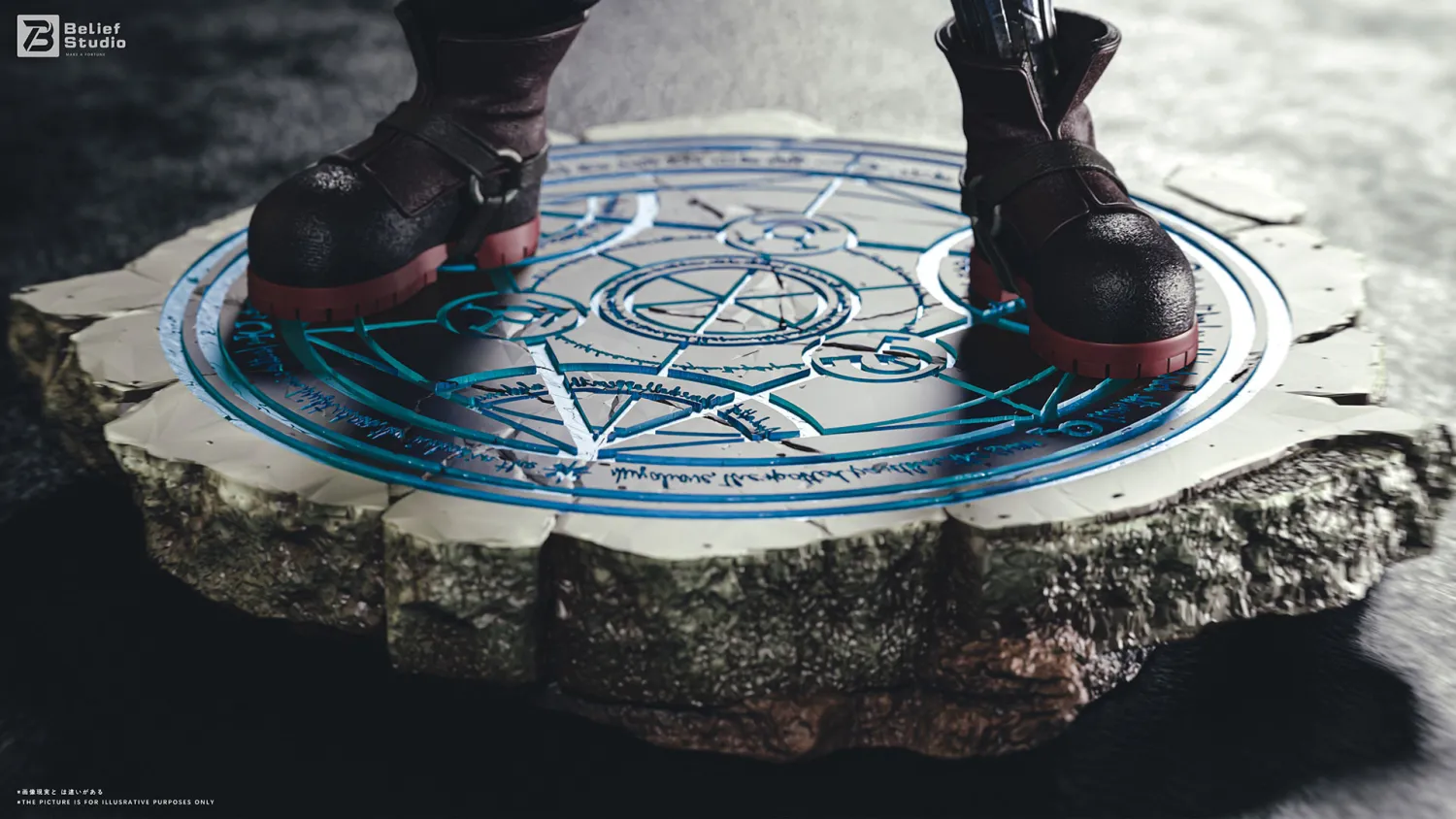 Belief Studio - Edward Elric Fullmetal Alchemist Statue 