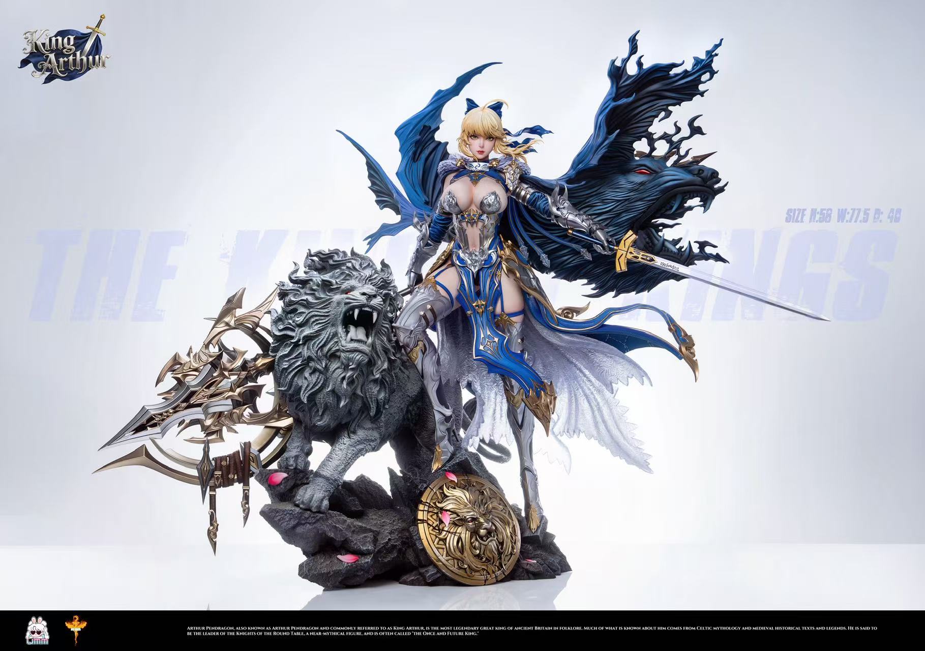 DT STUDIO Saber Excalibur Resin Statue Fate Series GK Limited Edition Figure