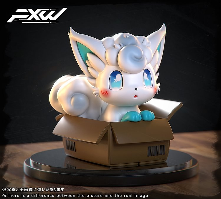 Fxw Studio - Pokémon Adoption Series Vulpix Statue(GK)-Statue Master
