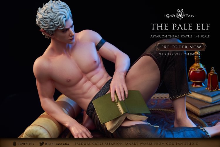 In-stock God Pan Studio - Baldur's Gate 3 Blood Man 1/4 Scale Statue(GK)(Adult 18+)