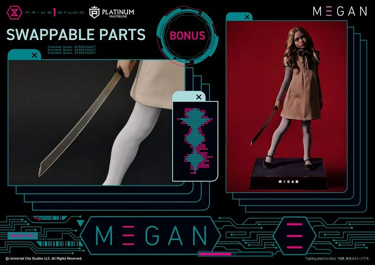 Prime 1 Studio - Platinum Masterline M3GAN (Film) M3GAN PLMM3G-01 PLMM3G-01S (Licensed) Statue(GK)