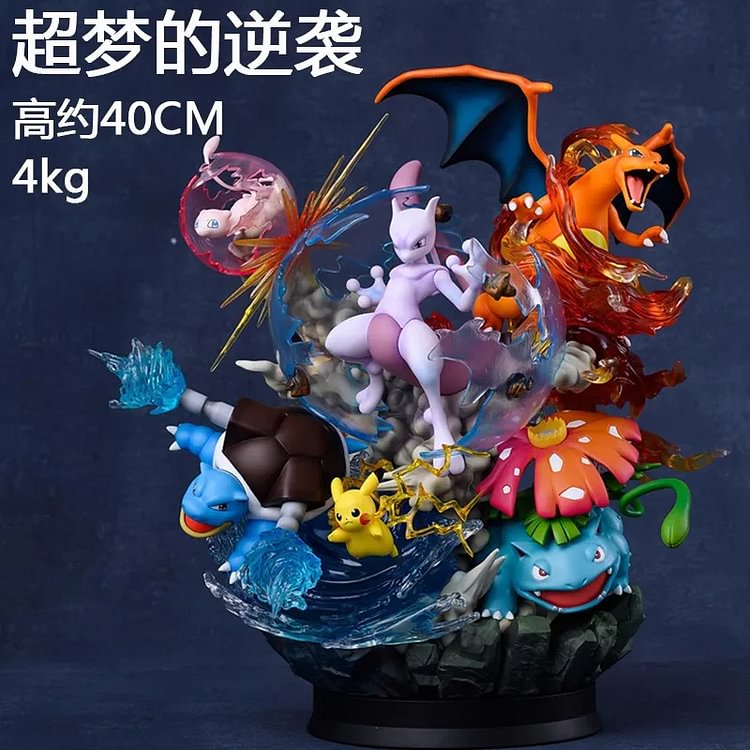 In-stock MFC Pokemon Mewtwo Strikes Back & Raichu & Charizard & Mega 1/9 Statue(GK)