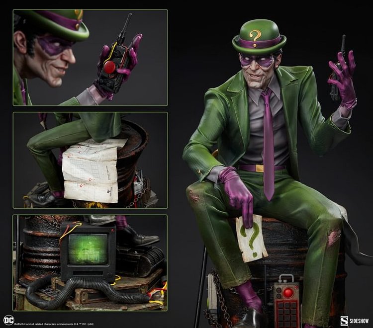 Sideshow Collectibles - DC The Riddler Premium Format Figure 300892 (Licensed) Statue(GK)