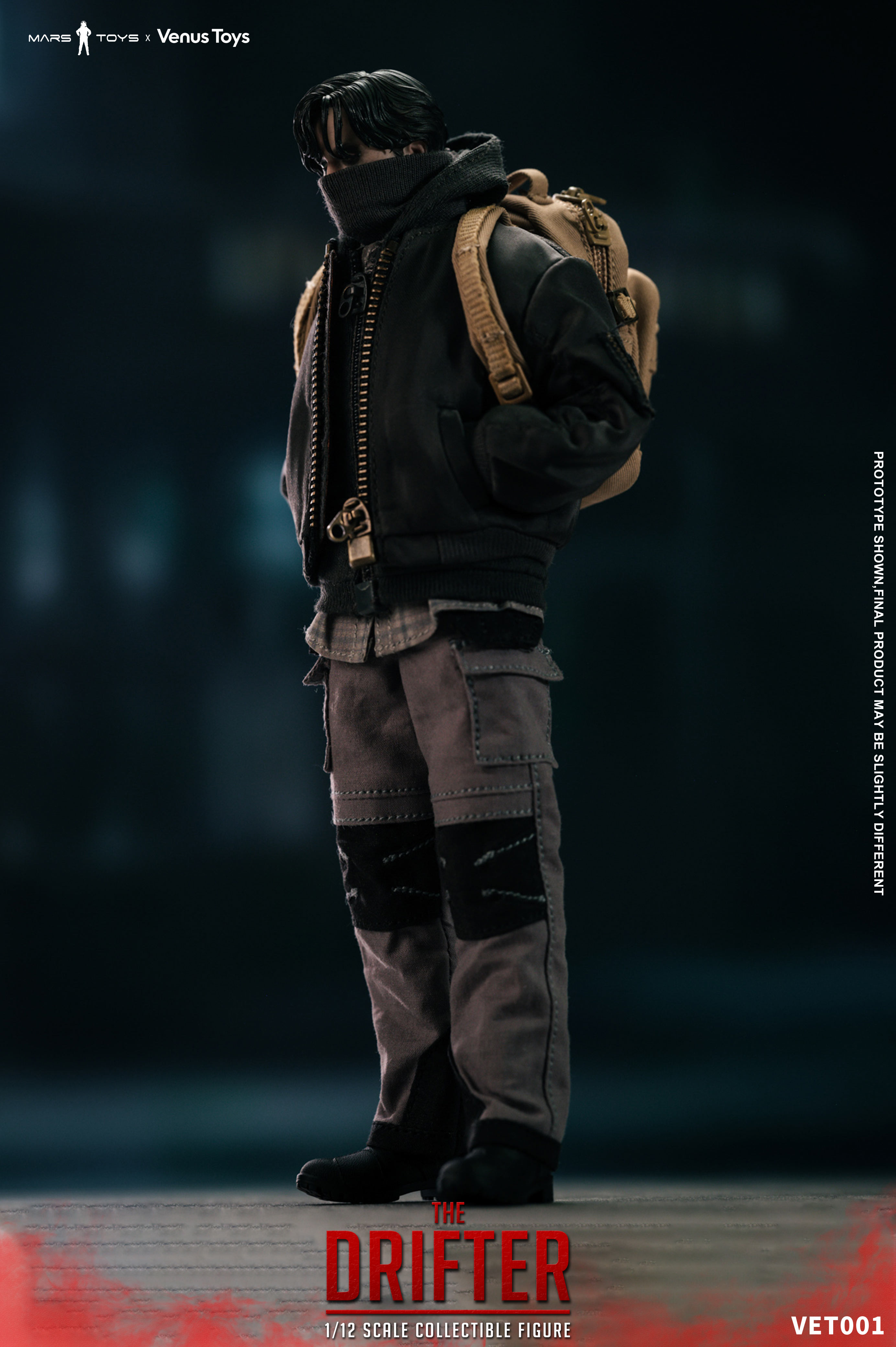 Venus Toys & Mars Toys - DC Batman 1/12 The Drifter VET001 Regular Edition Deluxe Edition Action Figure