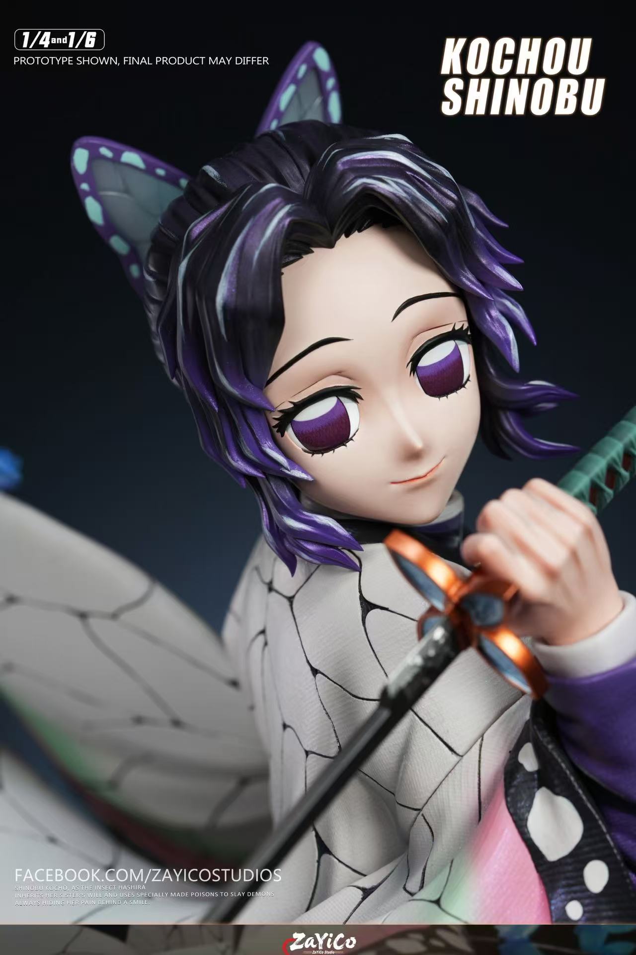 Zayico Studio Shinobu Kocho Insect Hashira Demon Slayer