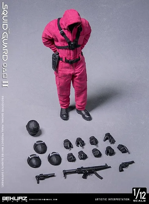 EKUAZ Studio - The Squid Guard II [EKS08] 1/12 Action Figure