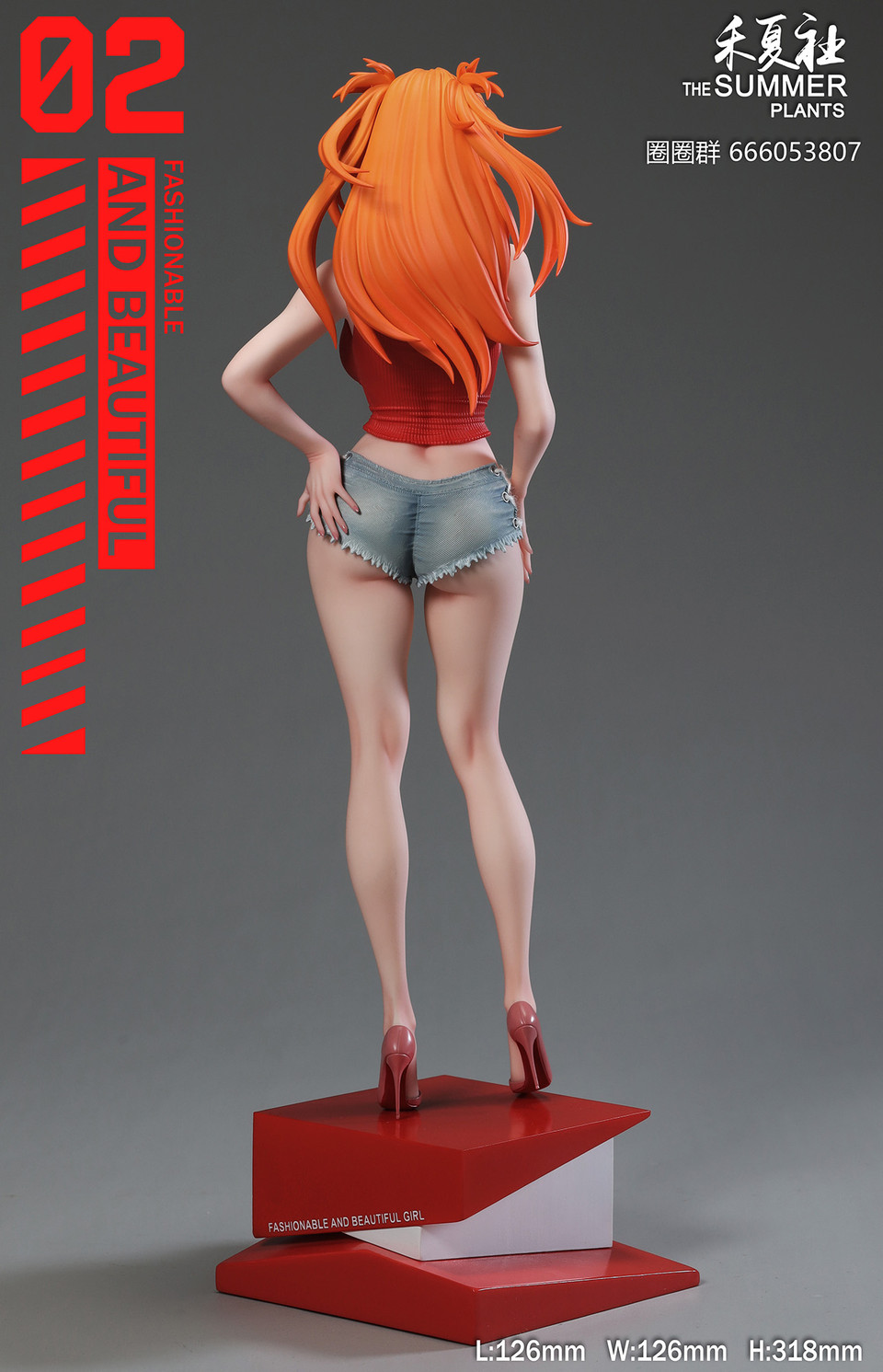 The Summer Plants Studio - (EVA) EVAngelion - Asuka 1/6 Statue(GK)