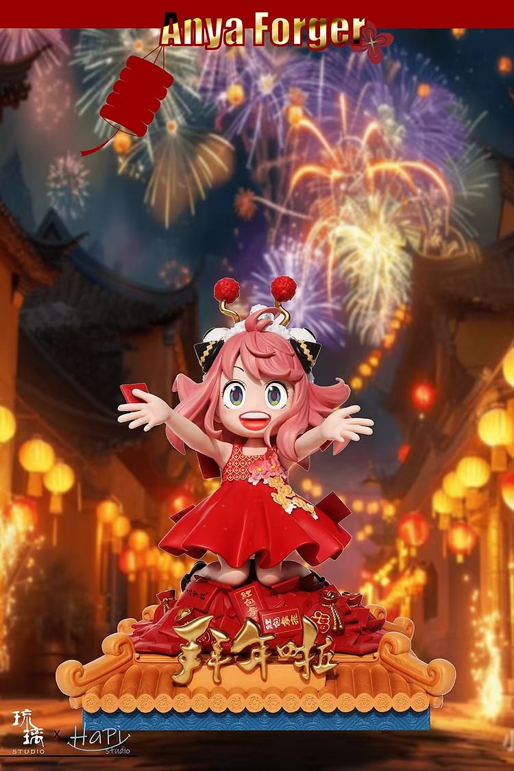 Liu Li Studio & HaPi Studio - Spy x Family May there be surplus year after year Anya Forger 1/6 Statue(GK)-Statue Master