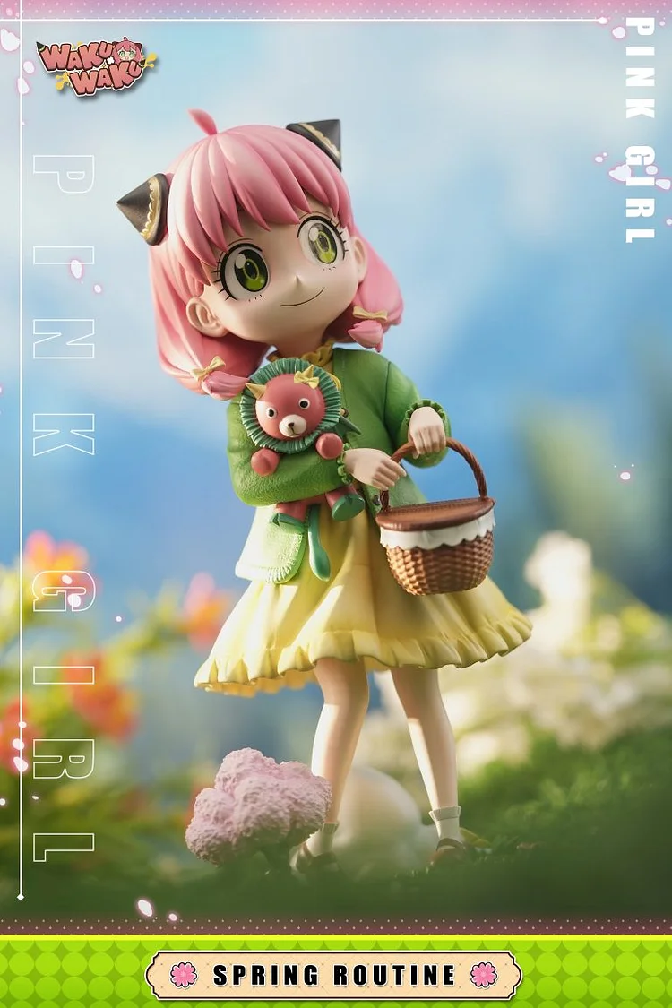 WakuWaku Studio - Four Seasons Spring Daughter Anya Forger Statue(GK)