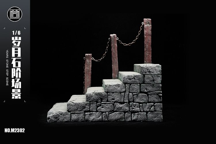IN STOCK  MMMTOYS 1/6 th Years Stone Step Scene M2302