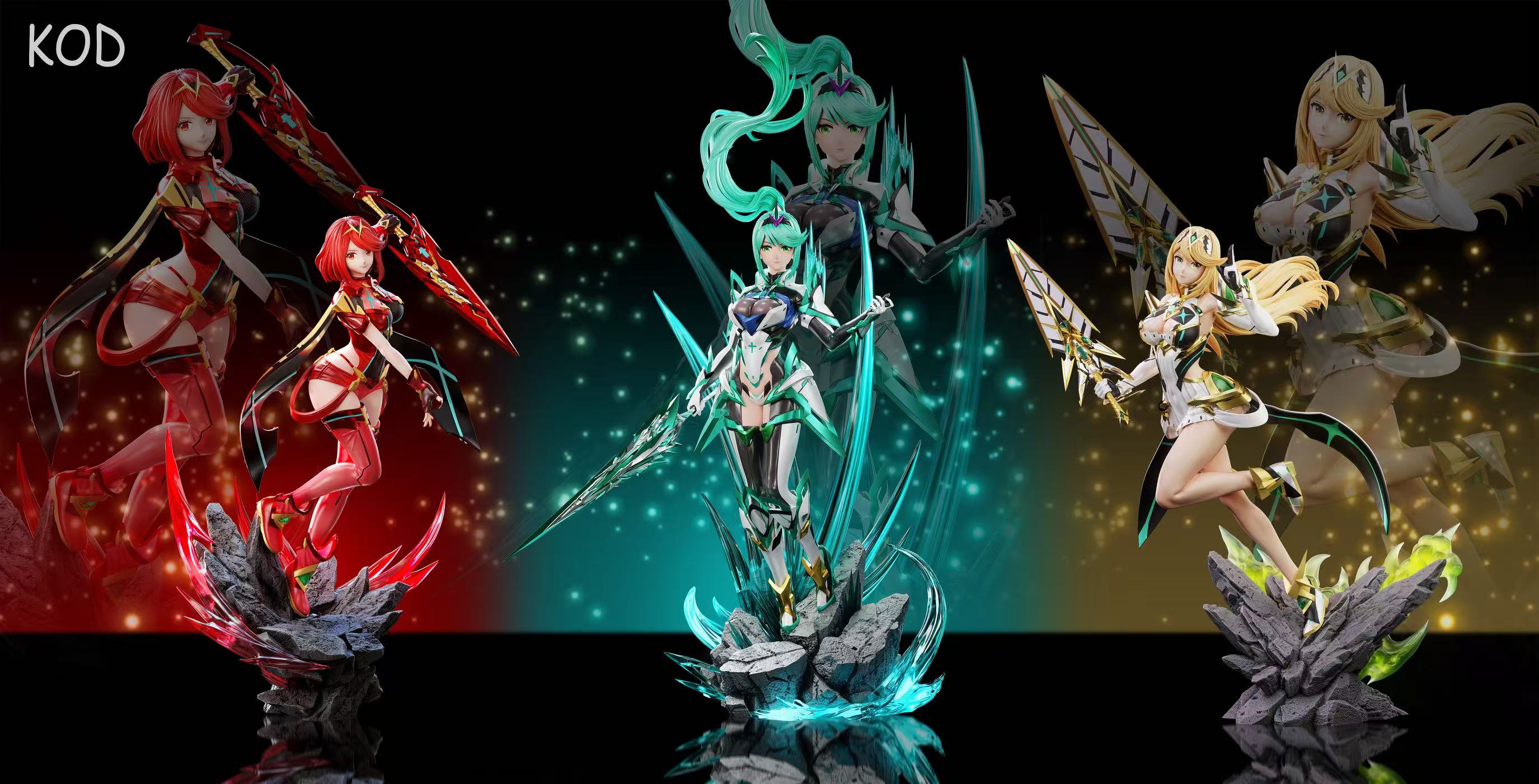 Kod Studio - Xenoblad Chronicles Lightweight Mech Model #3 Pneuma 1/4 & 1/6 Statue(GK)