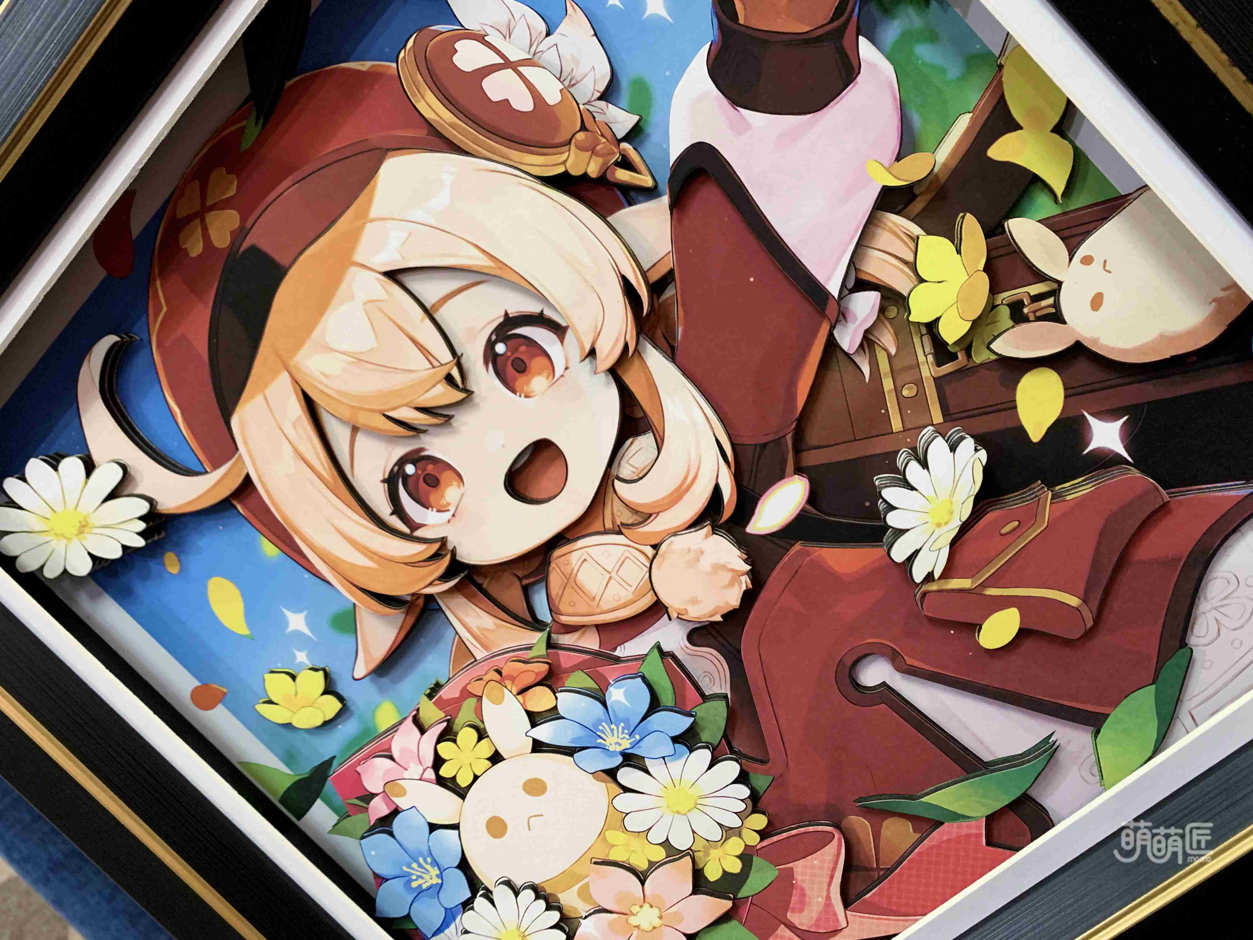 IN-STOCK MOMO Studio Kiri the Spark Knight Cute 3D Anime Stereo Decorative Painting in Stock