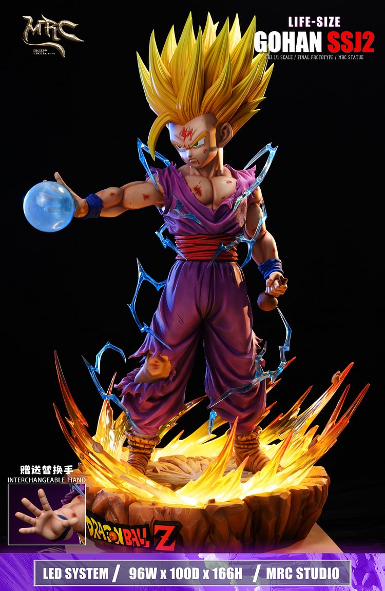 MRC Studio - One Piece - SSJ2 Gohan with LED 1/1 Statue(GK)