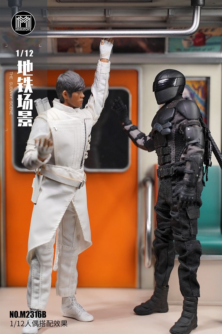 In stock MMMTOYS Studio Subway Scenarios M2316A / B Scene
