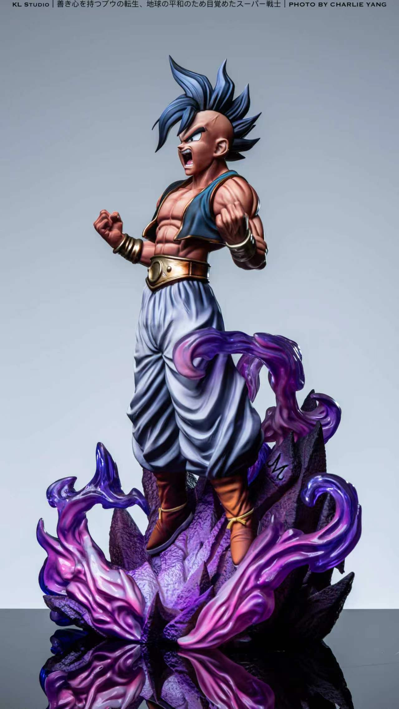 KL Studio Black Haired Mohawk Statue