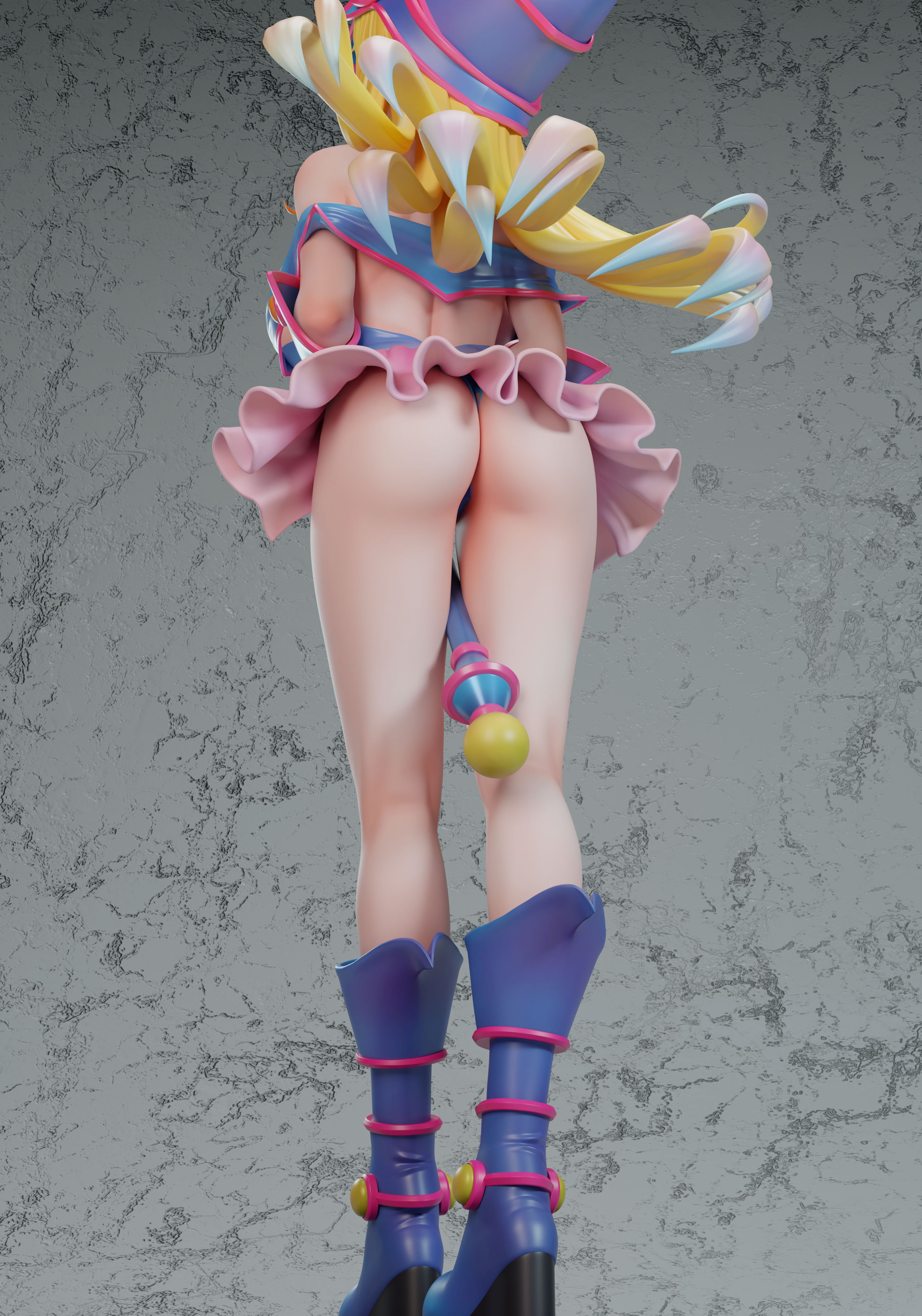 Bust Studio - Dark Magician Girl 1/6 and 1/4 Scale Statue(GK)