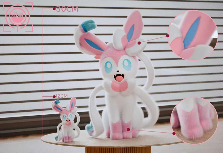 GEISHA Studio - Handmade Pet Series 01 Sylveon Pokemon Statue