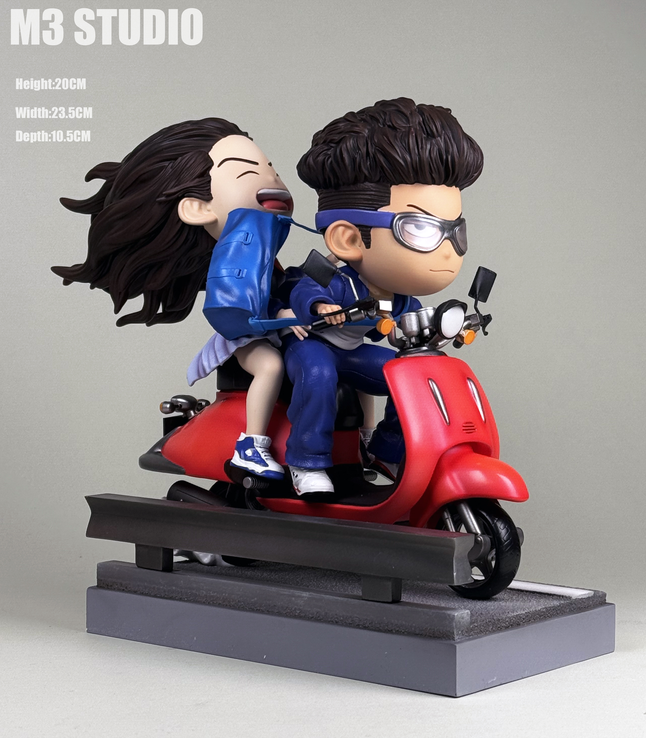 M3 Studio - Slam Dunk - Riding Miyagi Ryota & CaiZi Statue(GK)