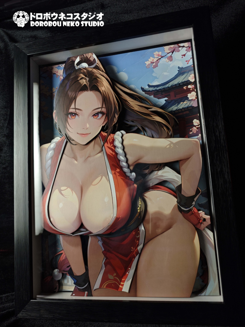 In stock-DSMG 110 Musashi 3D decorative painting pure handmade 3D painting (Adult 18+)