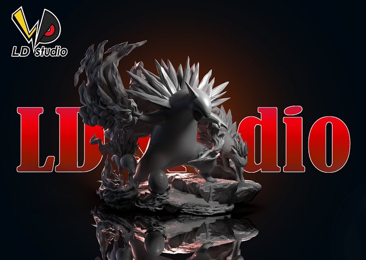 LD Studio - Pokémon Feraligatr Evolution Group Statue(GK)