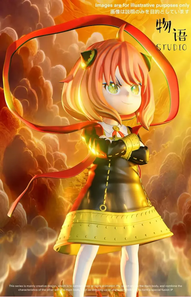 Wu Yu Studio - Spy x Family Anya Forger COS Nezha Statue(GK)