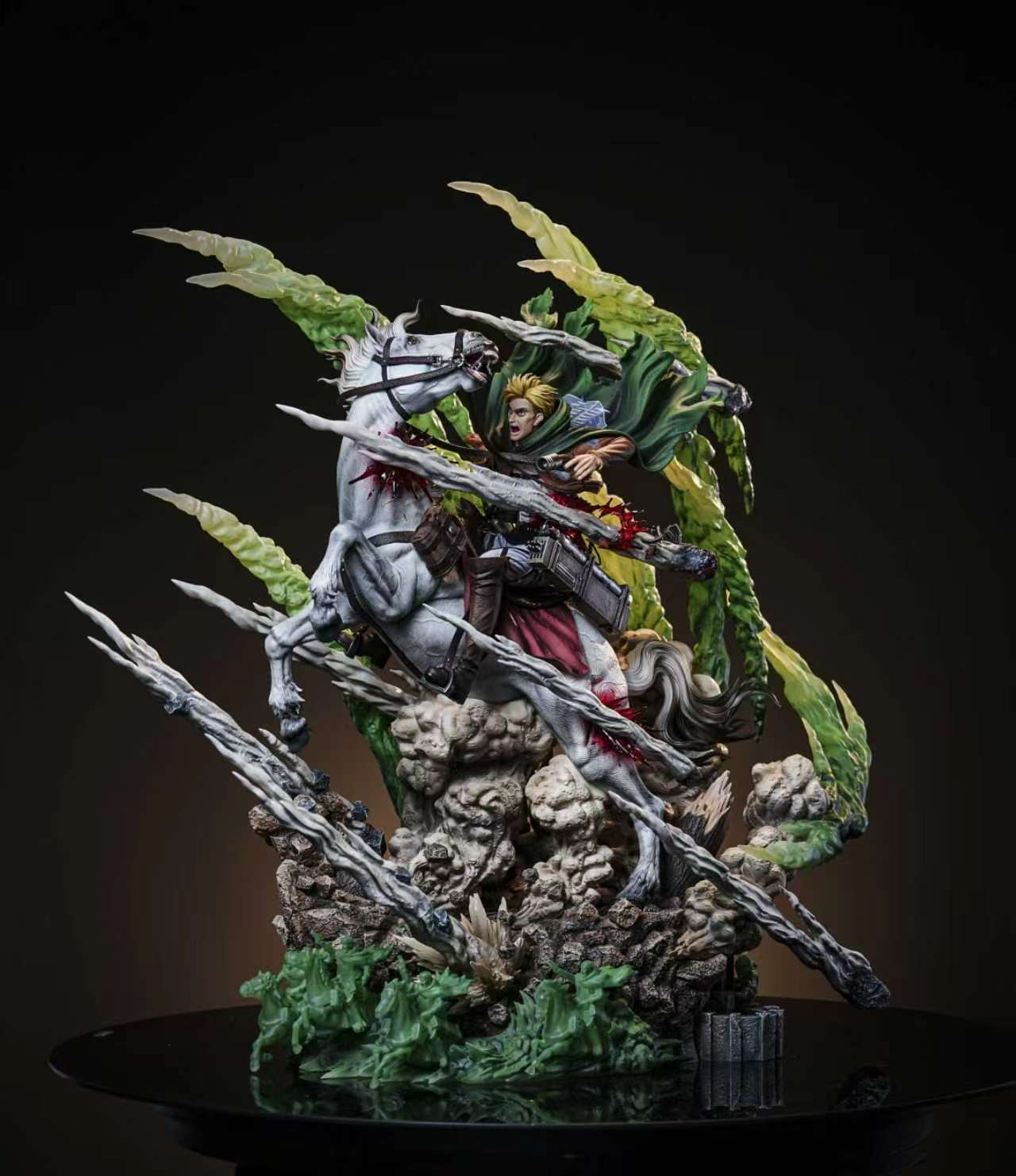 Model Power Studio Commander Erwin's Suicide Charge Attack on Titan