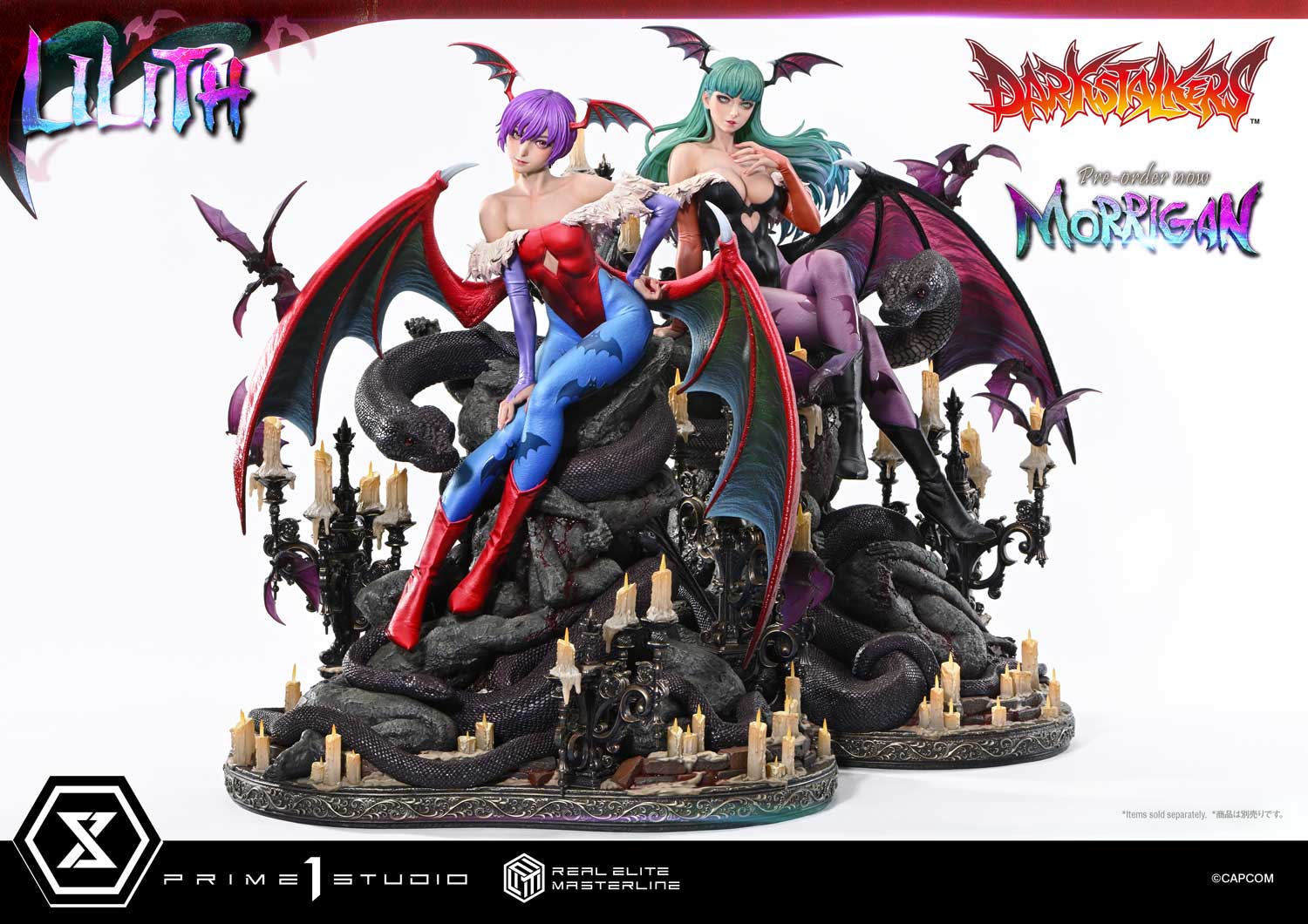 Prime 1 Studio - Real Elite Masterline Darkstalkers Lilith REMDKS-02 REMDKS-02S (Licensed) Action Figure