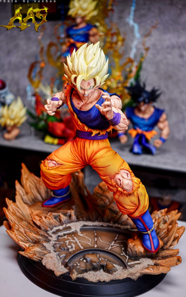 JackieBang Studio - Dragon Ball -  Bojack and Son Goku 1/4 and 1/6 Scale Statue(GK)