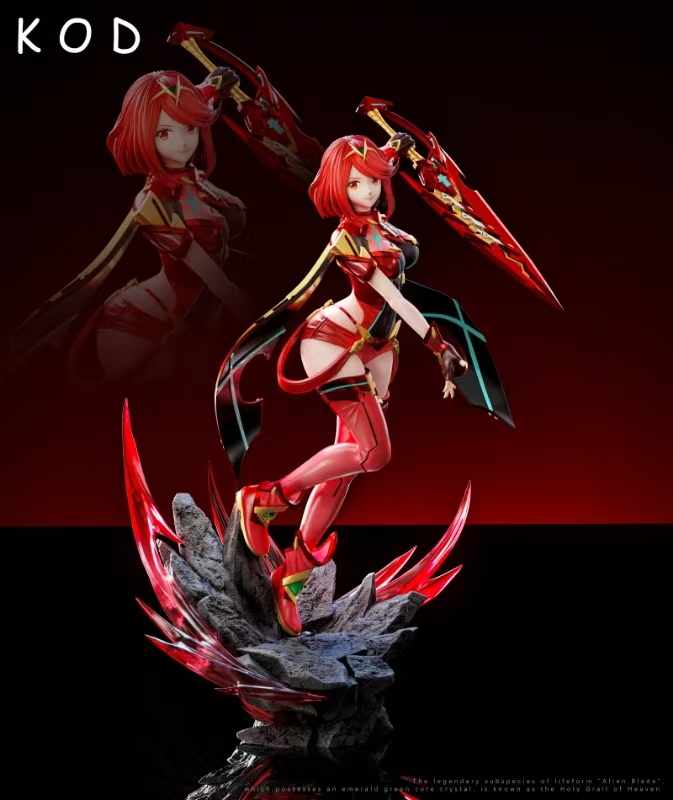 KOD Studio - Xenoblade Chronicles Lightweight Mech Model #1 Pyra 1/4 & 1/6 Statue(GK)