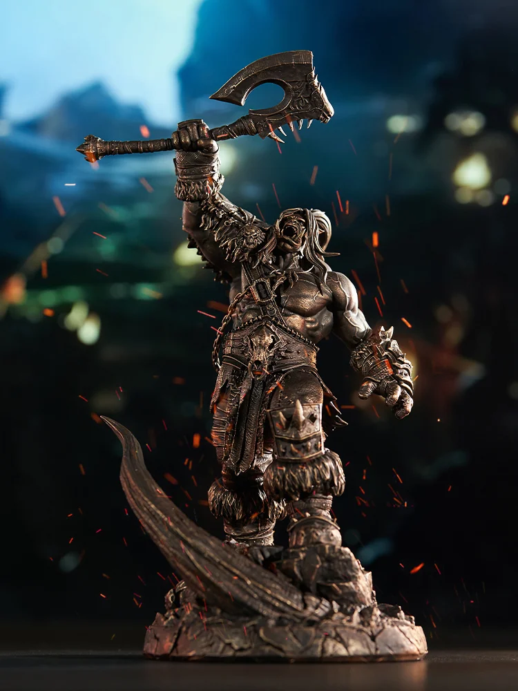 BLIZZARD ENTERTAINMENT - World of Warcraft Grommash Hellscream Bronze Edition Statue BLZ006 (Licensed) Statue(GK)