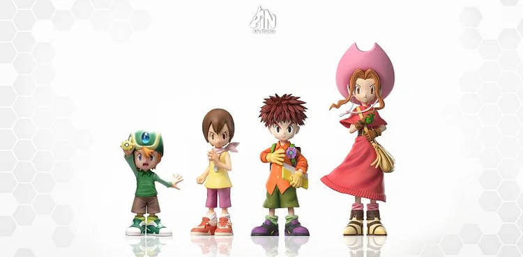 AN Studio - Digimon Character Resonance 3&4th Edition Izumi Koshiro & Tachikawa Mimi Statue(GK)