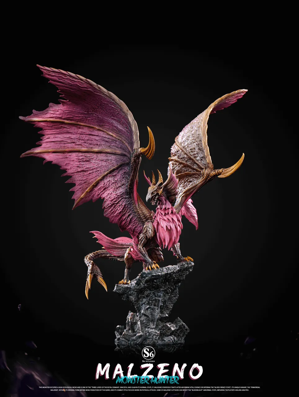 S6 Studio - Malzeno Monster Hunter Statue 
