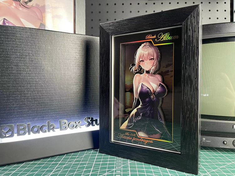 IN-STOCK Black Box Studio - Fate/stay night - Decorative Painting of Altria Pendragon BA-013 & BBLG-006 Scene-Statue Master