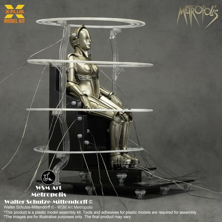 X-PLUS PLEX Studio - Metropolis Maschinenmensch Seated Ver. (Licensed) 1/8 Staue(GK)