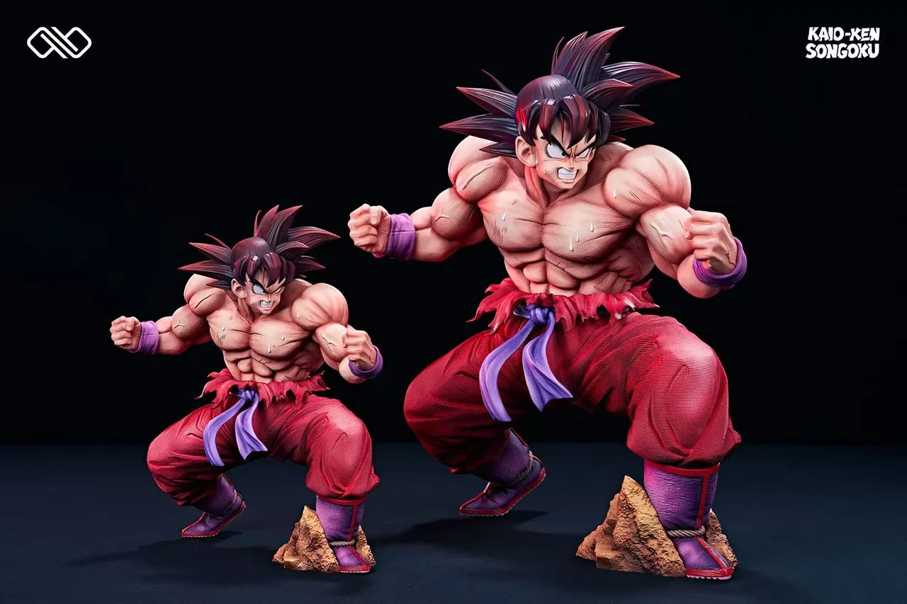 Infinite Studio 1/6 & 1/4 Dragon Ball Kaioken Son Goku Statue