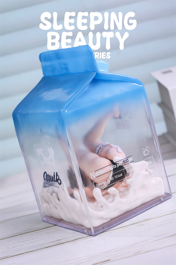 WeArtDoing Studio - Original Design - Milk Fairies-Milky Mirage and Yoghurt Fairies-Strawberry Dreamscape Statue(GK)