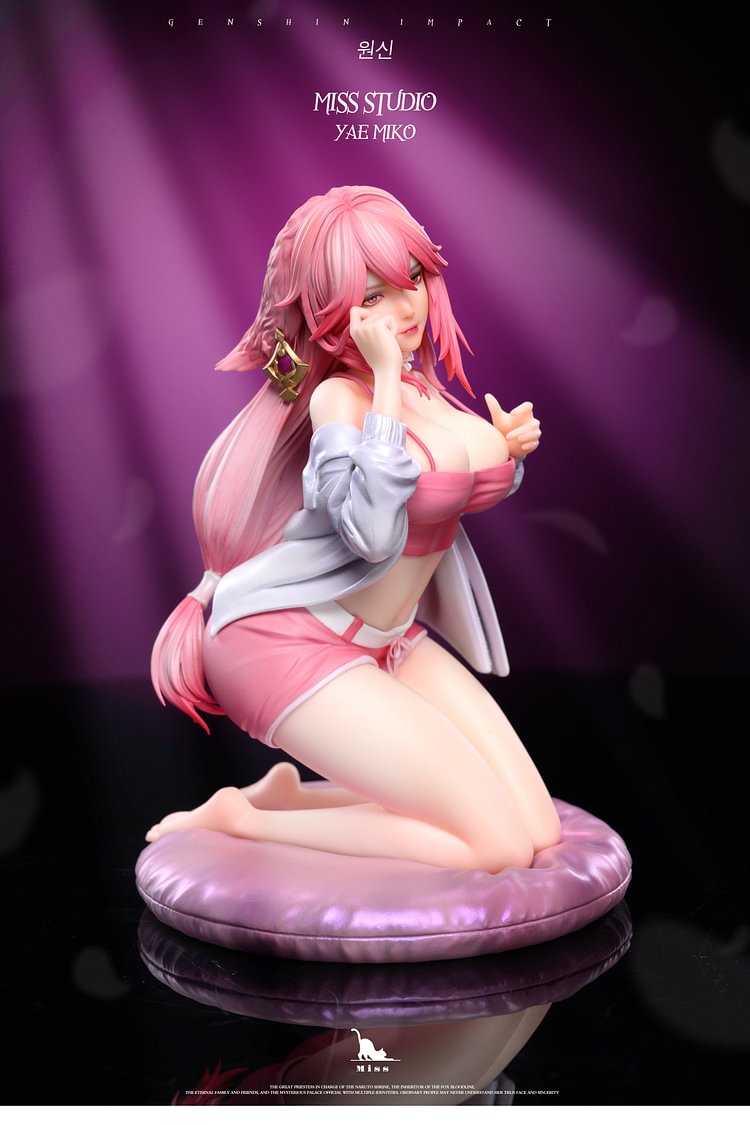 Miss Studio - Genshin Impact Realistic Style Home Leisure Yae miko Statue(GK)  (Adult 18+)-Statue Master