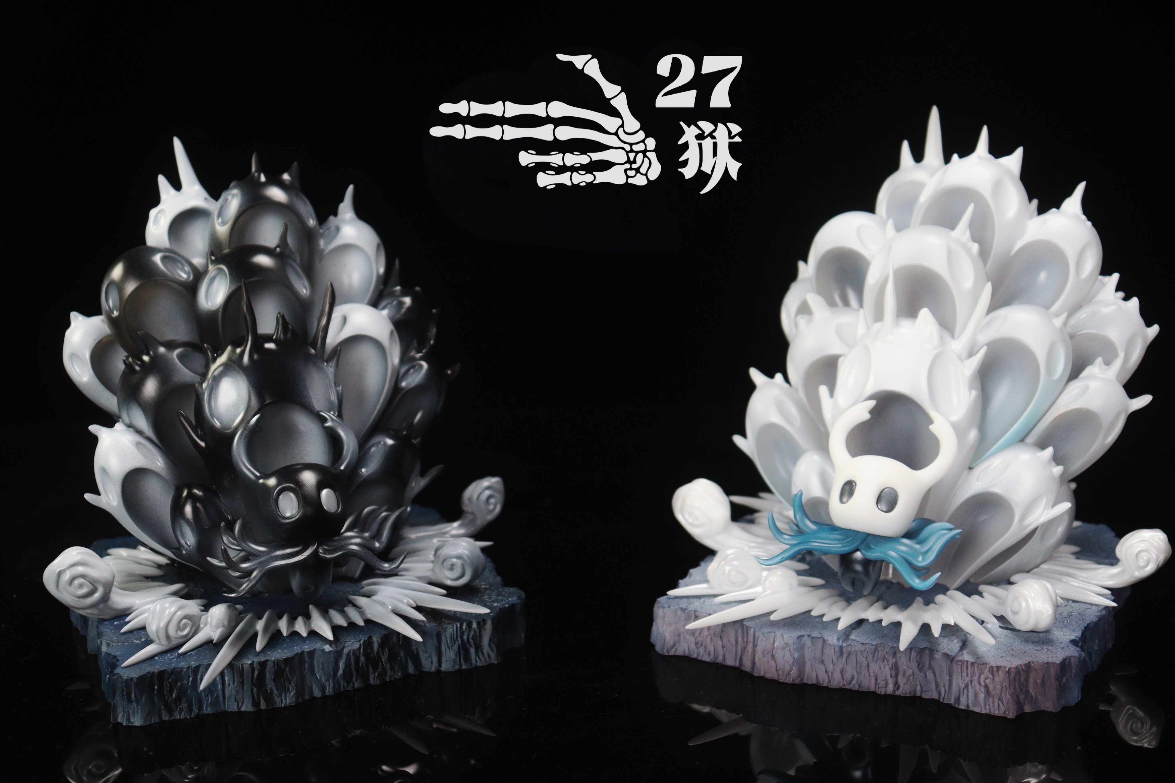 27abyss Studio - Hollow Knight Howling Wraiths & Abyss Shriek Statue(GK)