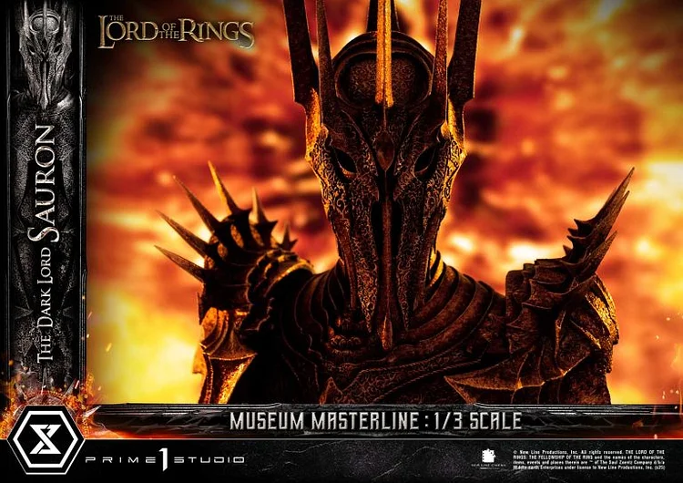 Prime 1 Studio - Museum Masterline The Lord of the Rings (Film) The Dark Lord Sauron MMLOTR-01 MMLOTR-01S (Licensed) Action Figure-Statue Master