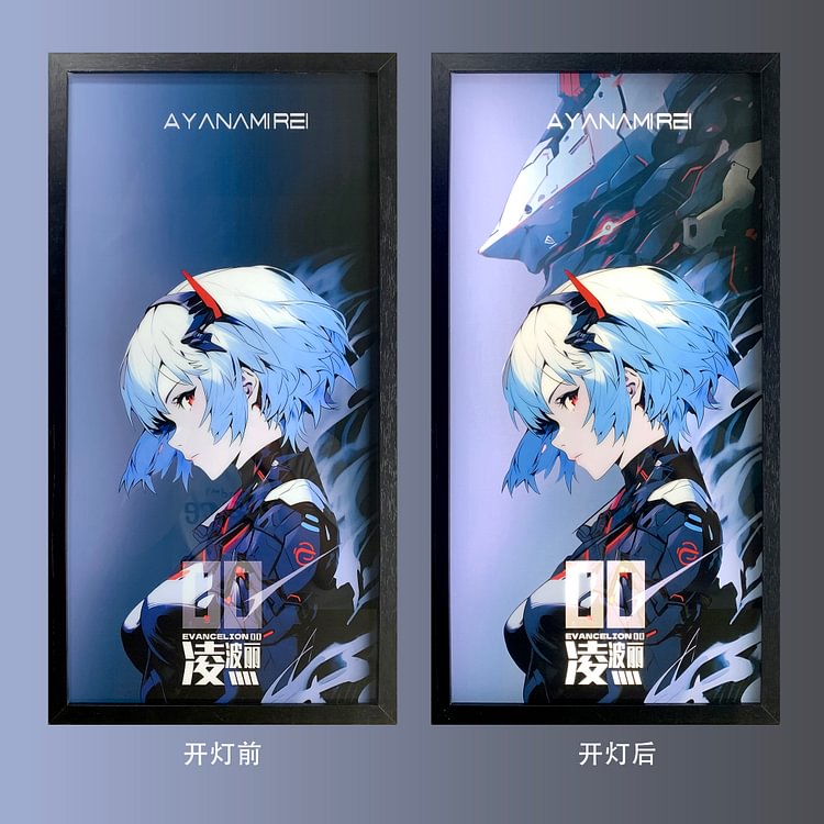 IN-STOCK MOMO Studio - EVA - Decorative Painting of Asuka Langley Soryu & Ayanami Rei Painting Scene-Statue Master