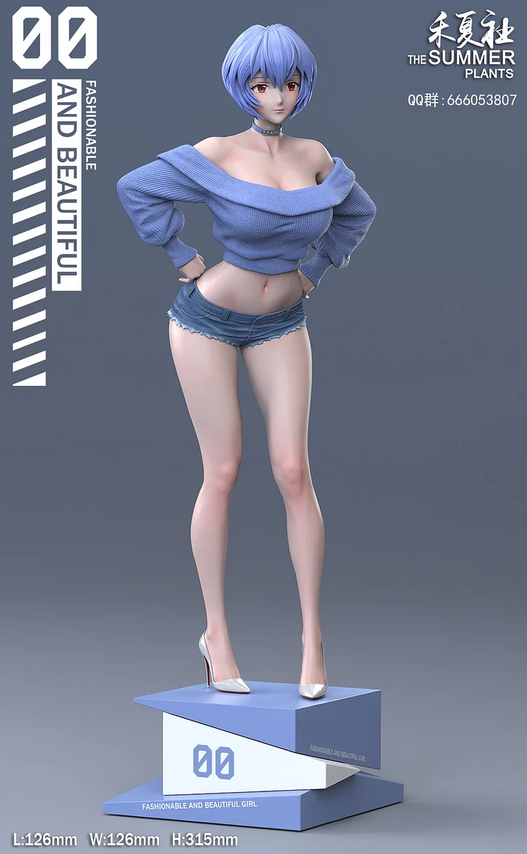 The Summer Plans Studio - Ayanami Rei  1/6 Statue(GK) (Adult 18+)-Statue Master