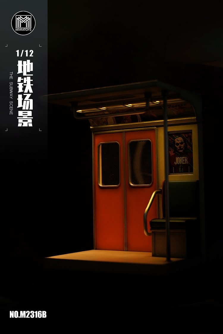 In stock MMMTOYS Studio Subway Scenarios M2316A / B Scene