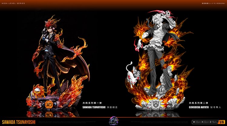 Zhong Jia Xi Niu Studio - Katekyo Hitman Reborn Vongola Famiglia Resonance Tsunayoshi Sawada 1/6 Statue(GK)