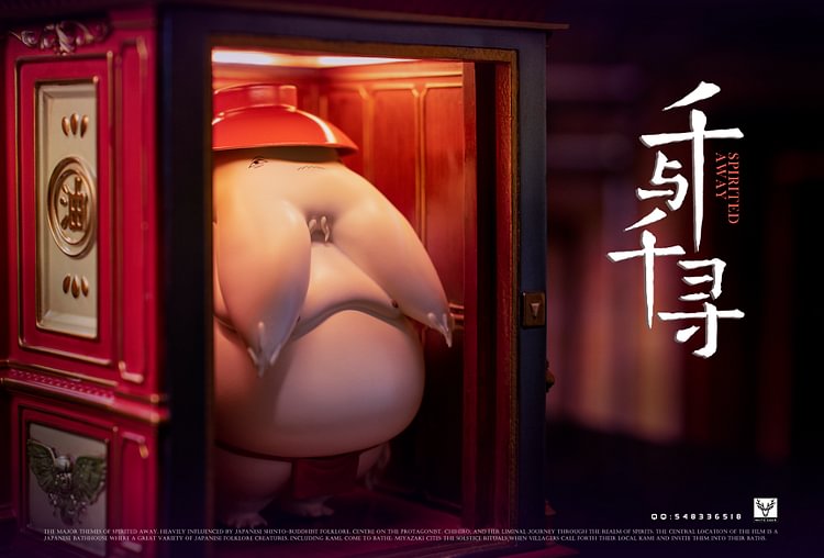 White Deer Studio - Spirited Away Chihiro and Radish Spirit Statue(GK)